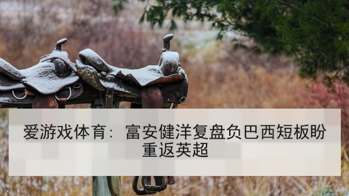爱游戏体育: 富安健洋复盘负巴西短板盼重返英超